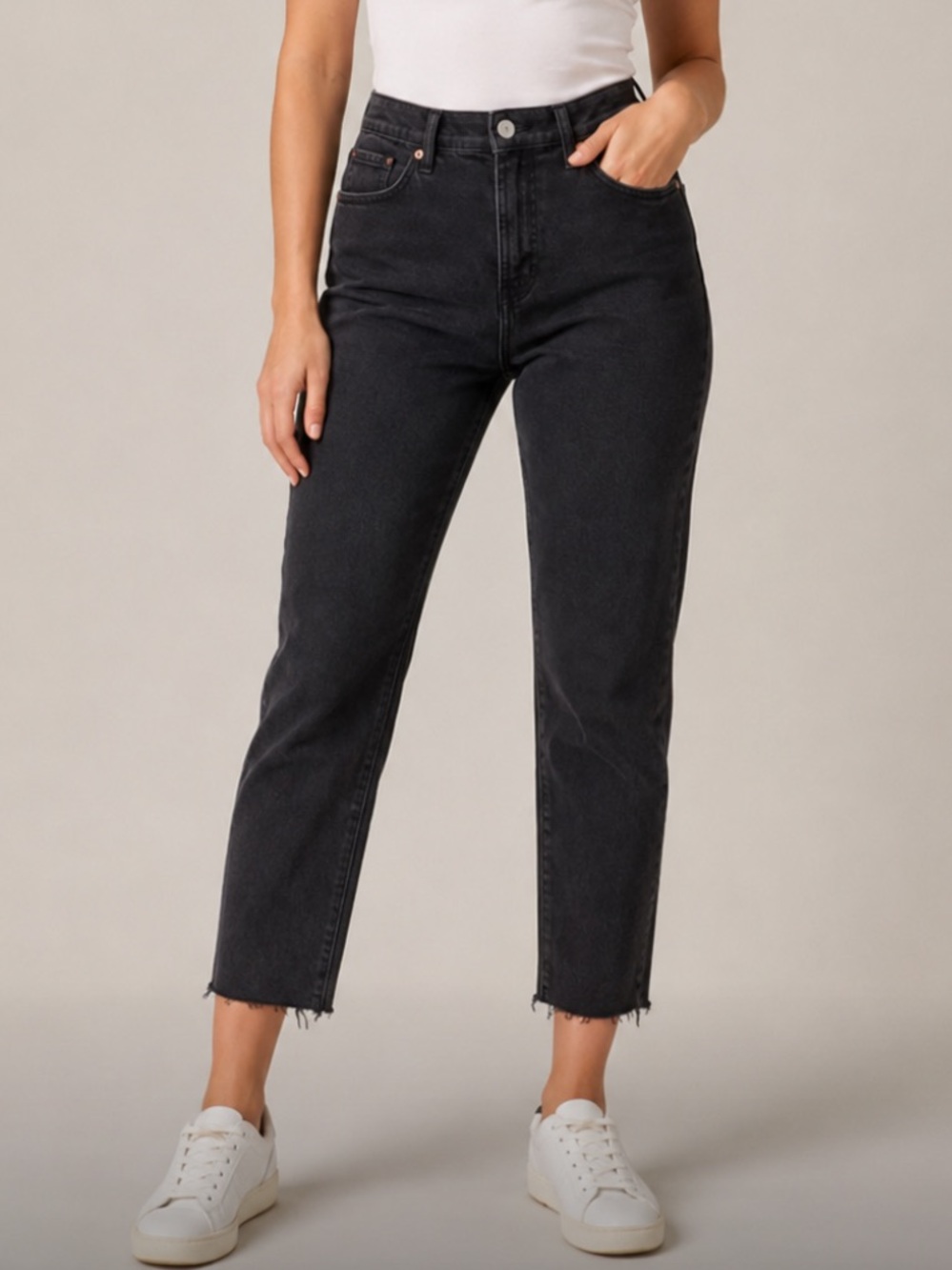 Old Navy High Rise OG Straight Cropped Jeans NWT